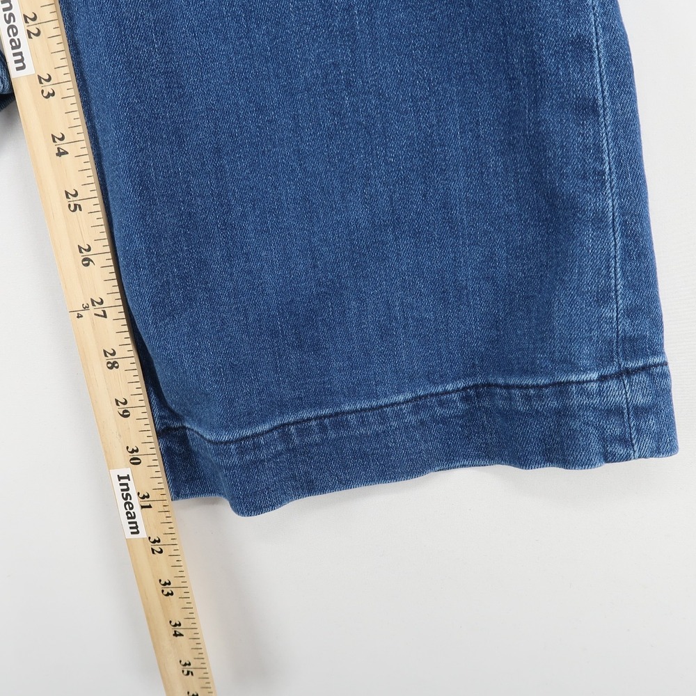 & Other Stories Paris Atelier Jeans Womens 28 Blue High Rise Wide Leg Flare - Picture 5 of 8